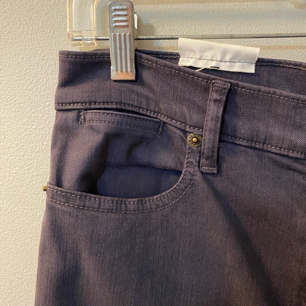 Felicite Bye Bye skinny jeans cropped size 30 in grey/charcoal w/ raw hem - Picture 3 of 6